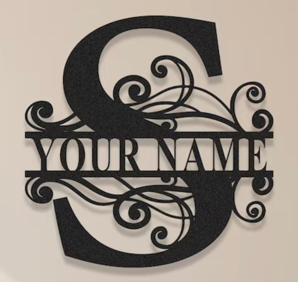 Custom Name Sign